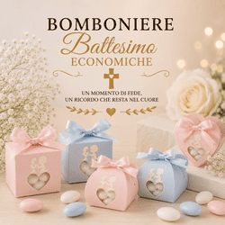 Bomboniere battesimo economiche